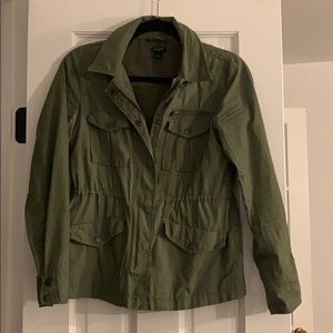 Jcrew factory utility jacket (green xs)